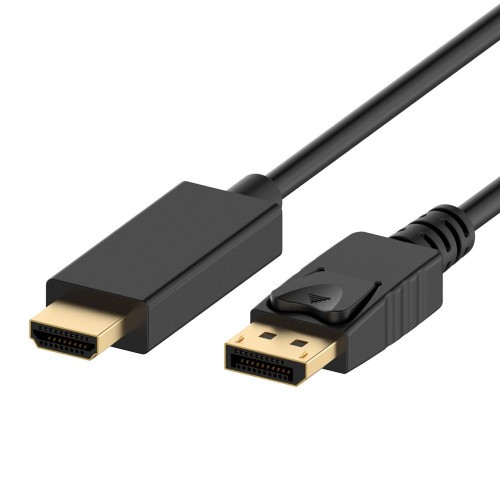 9211-Ewent EC1430 adaptador de cable de video 1 m DisplayPort HDMI tipo A (Estandar) Negro