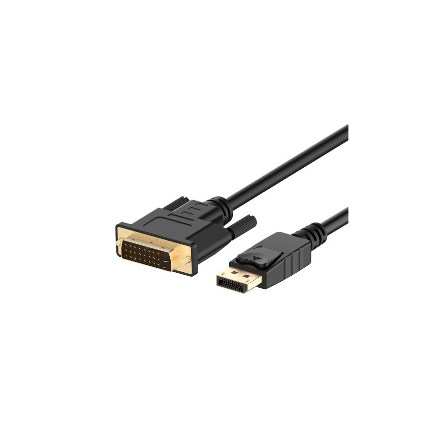 9212-Ewent EC1440 adaptador de cable de video 1 m DisplayPort DVI-D Negro
