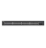 9240-Zyxel GS1900-48HPv2 Gestionado L2 Gigabit Ethernet (10/100/1000) Energia sobre Ethernet (PoE) Negro