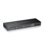 9258-Zyxel GS2220-28-EU0101F switch Gestionado L2 Gigabit Ethernet (10/100/1000) Negro