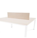 9275-PANEL DIVISOR 45 X 136 MELAMINA HAYA (MESA DOBLE) ROCADA 2903AE01