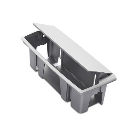 9277-CAJA CONEXION 32 X 13 X 10 GRIS VACIA ROCADA 2965