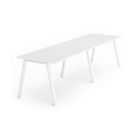 9279-KIT MESA 320 X 80 BLANCO / BLANCO ROCADA 2209MIM04
