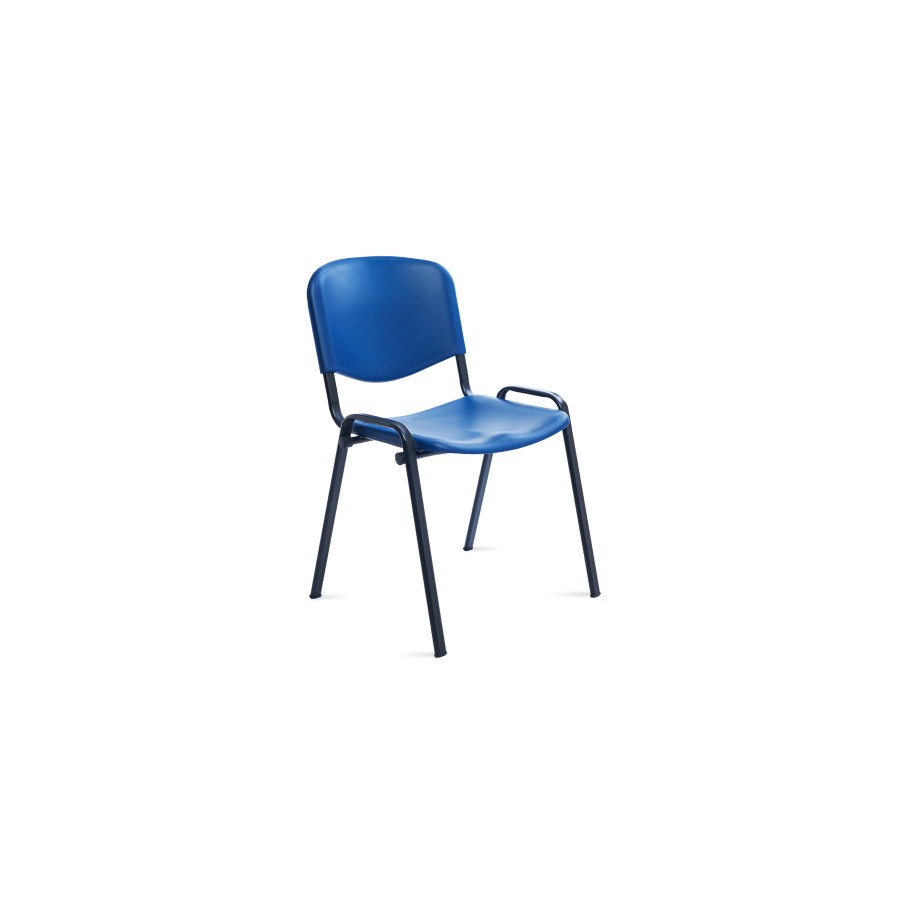 9280-SILLA CONFIDENTE RESPALDO PLASTICO AZUL / ASIENTO PLASTICO AZUL ROCADA 975V15-3