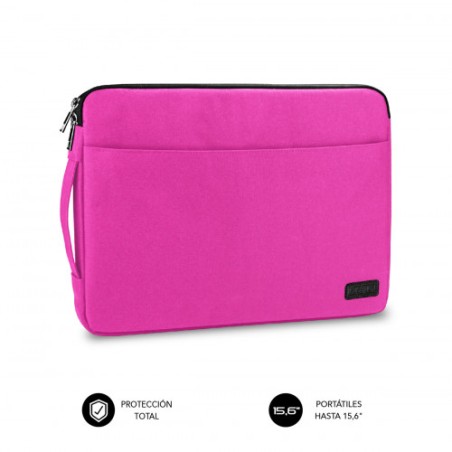 9296-SUBBLIM Funda Ordenador Urban Laptop Sleeve 15,6" Pink