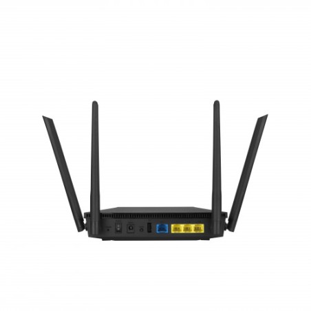 9303-ASUS RT-AX53U router inalambrico Gigabit Ethernet Doble banda (2,4 GHz / 5 GHz) 3G 4G Negro