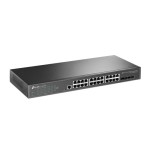 9350-TP-LINK SWITCH ADMINISTRADO JETSTREAMT 24 puertos GIGABIT L2 + 4 RANURAS 10GE SFP, OMADA
