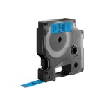 937-CINTA ROTULADORA D1 9MMX7M NEGRO/AZUL DYMO S0720710