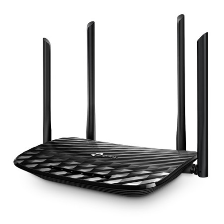 9372-TP-LINK Archer C6 router inalambrico Ethernet rapido Doble banda (2,4 GHz / 5 GHz) Blanco