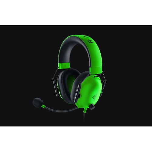 9447-Razer BlackShark V2 X Auriculares Alambrico Diadema Juego Verde, Negro