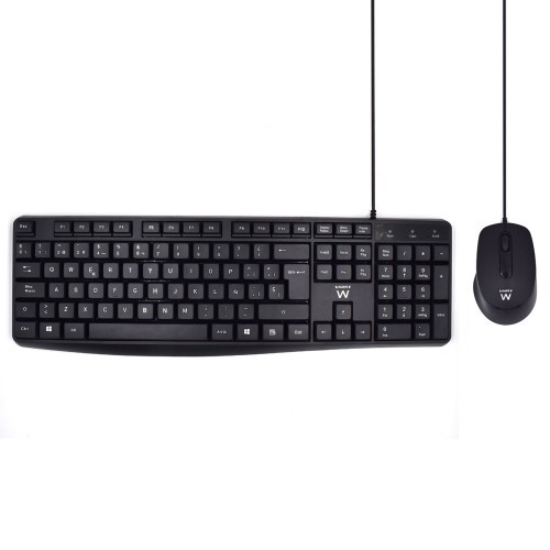 9471-Ewent EW3006 teclado USB QWERTY Espanol Negro