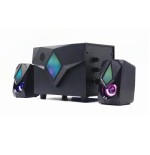 9478-Ewent EW3526 conjunto de altavoces 11 W Negro 2.1 canales