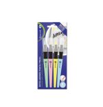 9502-Bismark 329575 rotulador Multi Verde, Azul claro, Rosa, Amarillo 4 pieza(s)