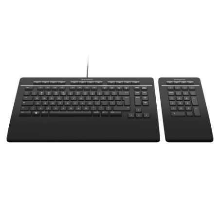 9557-3Dconnexion Keyboard Pro with Numpad teclado USB Negro