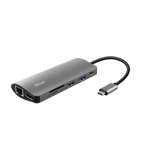 Trust Dalyx tarjeta y adaptador de interfaz Interno HDMI, RJ-45, USB 3.2 Gen 1 (3.1 Gen 1)