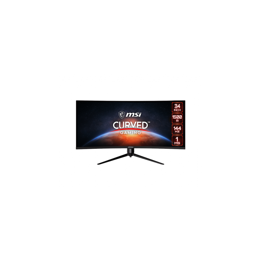 MSI Optix MAG342CQR 86,4 cm (34") 3440 x 1440 Pixeles UltraWide Quad HD LCD Negro