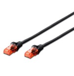 9604-Ewent EW-6U-030 cable de red Negro 3 m Cat6 U/UTP (UTP)