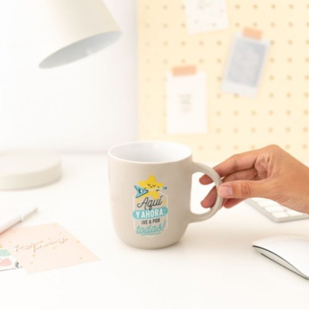9657-TAZA - AQUI Y AHORA:  A POR TODAS! MR.WONDERFUL WOA11292ES