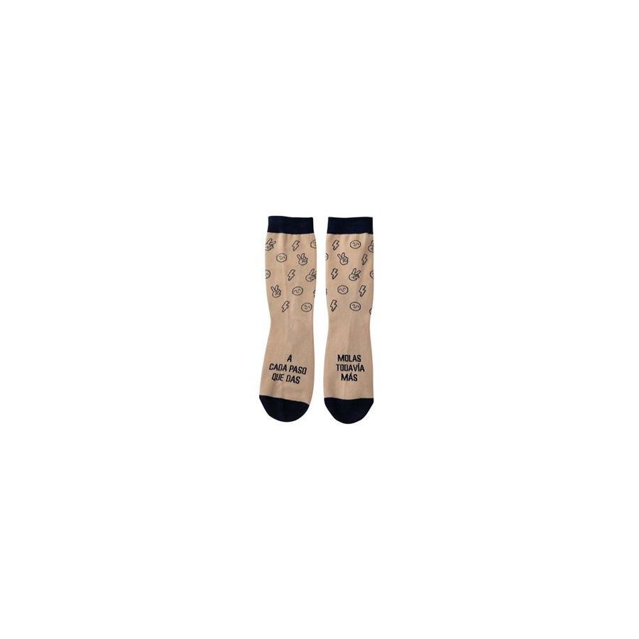 9665-CALCETINES TALLA UNICA -A CADA PASO QUE DAS, MOLAS TODAVIA MAS MR.WONDERFUL WOA11124ES