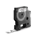 969-CINTA ROTULADORA D1 19MMX3.5M NYLON NEGRO/BLANCO DYMO S0718050