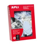 9710-CAJA 500 ETIQUETAS BLANCAS CON HILO 50X70 APLI 396