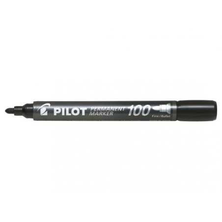 9784-MARCADOR PERMANENTE PUNTA CONICA SCA-100 NEGRO PILOT SCA-100-B