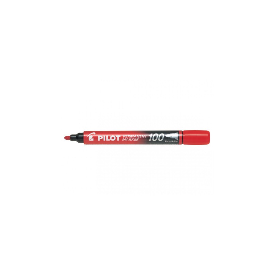 9786-MARCADOR PERMANENTE PUNTA CONICA SCA-100 ROJO PILOT SCA-100-R