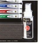 9813-KIT PIZARRA BLANCA (4 ROTULADORES, BORRADOR, SPRAY LIMPIADOR) NOBO 1903798