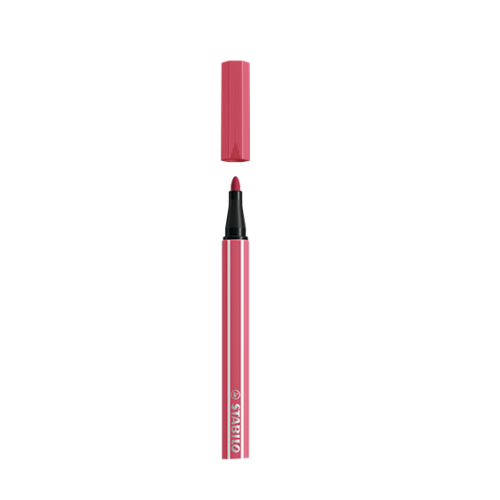 9829-ROTULADOR PUNTA FIBRA MEDIA 1MM. PEN 68 ROJO FRESA STABILO 68/49