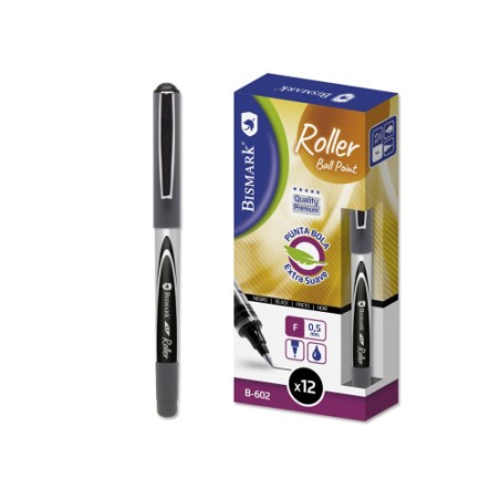 9861-ROLLER PUNTA DE BOLA  B-602 0,5MM NEGRO BISMARK 326153