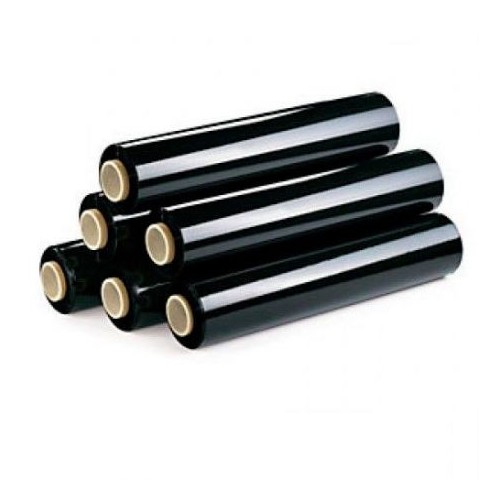 9865-CAJA DE 6 BOBINAS FILM NEGRO 50 CM ANCHO 23 MICRAS 2300 GRAMOS X ROLLO 324NEGRO 324NEGRO