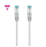 9871-Nanocable Cable de Red Cat.7 600MHZ LSZH SFTP PIMF AWG26, Gris, 5 m