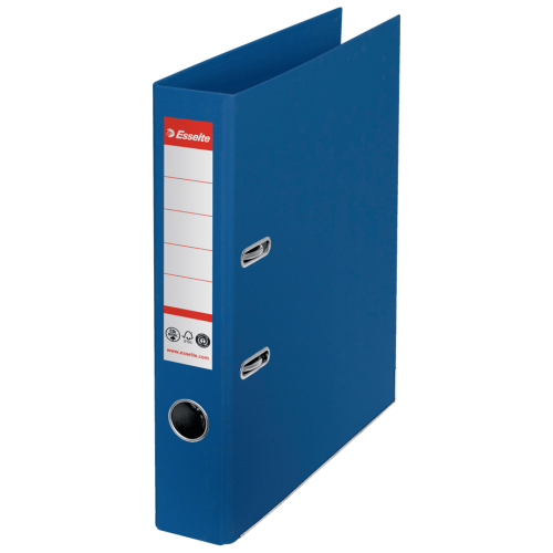 9897-ARCHIVADOR CO2 NEUTRAL No1 A4 LOMO 50MM AZUL VIVIDA ESSELTE 627572