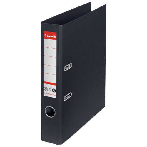 9905-ARCHIVADOR CO2 NEUTRAL No1 A4 LOMO 50MM NEGRO ESSELTE 627576