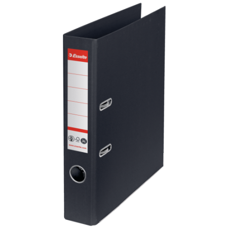 9905-ARCHIVADOR CO2 NEUTRAL No1 A4 LOMO 50MM NEGRO ESSELTE 627576