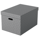 9917-PACK 3 CAJAS GRISES 510X355X305MM ESSELTE 628287