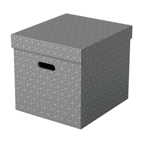 9921-PACK 3 CAJAS GRISES 365X320X315MM ESSELTE 628289