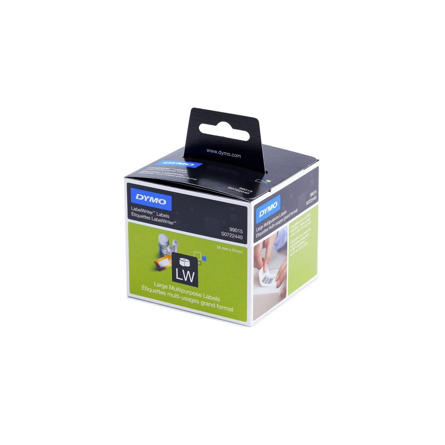 997-ROLLO ETIQUETAS LABELWRITER 70X54MM BLANCO DYMO S0722440