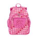 9977-MOCHILA CRAYOLES REFUERZO CAUCHO+BOLSILLOS ROSA/CORAZONES TOTTO MA04ECO029-1710N-1I3