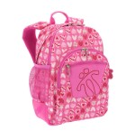 9978-MOCHILA CRAYOLES REFUERZO CAUCHO+BOLSILLOS ROSA/CORAZONES TOTTO MA04ECO029-1710N-1I3
