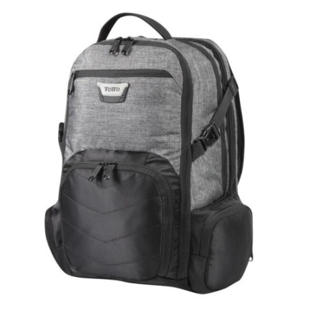 MOCHILA HYBRID TABLET Y PC 15´´ 4 CREMALLERAS GRIS/NEGRO TOTTO MA04IND588-1620G-GN0